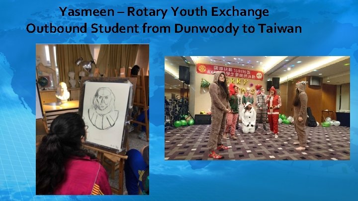 Yasmeen – Rotary Youth Exchange Outbound Student from Dunwoody to Taiwan 