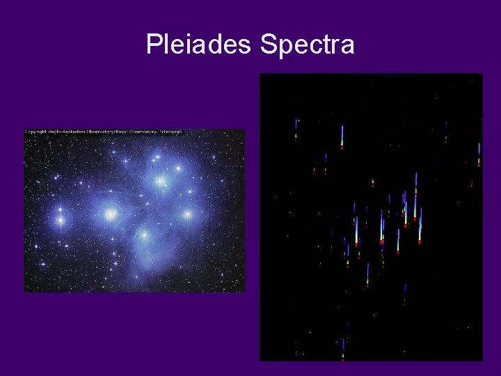 Pleiades Spectra 