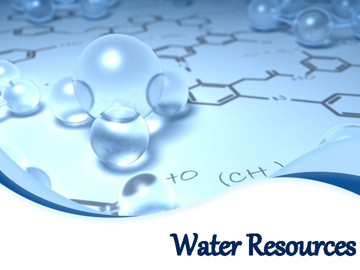 Water Resources 