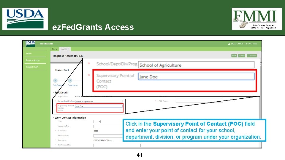 ez. Fed. Grants Access Transforming Financials at the People’s Department Click in the Supervisory