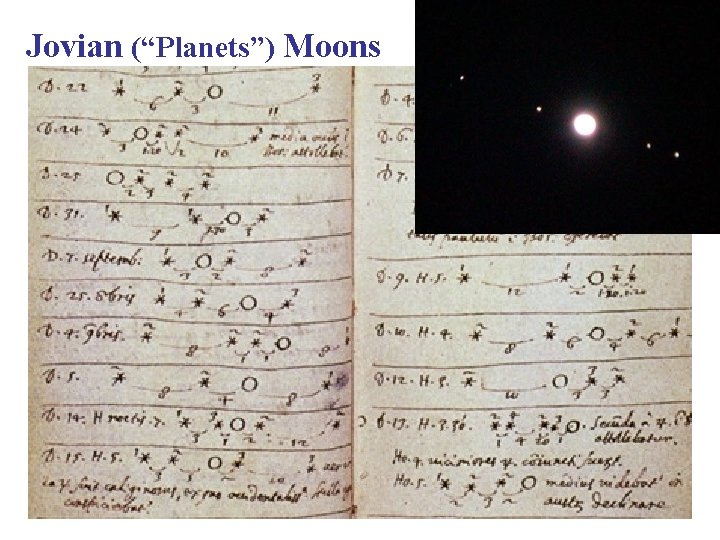 Jovian (“Planets”) Moons 