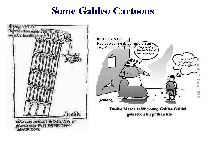 Some Galileo Cartoons 