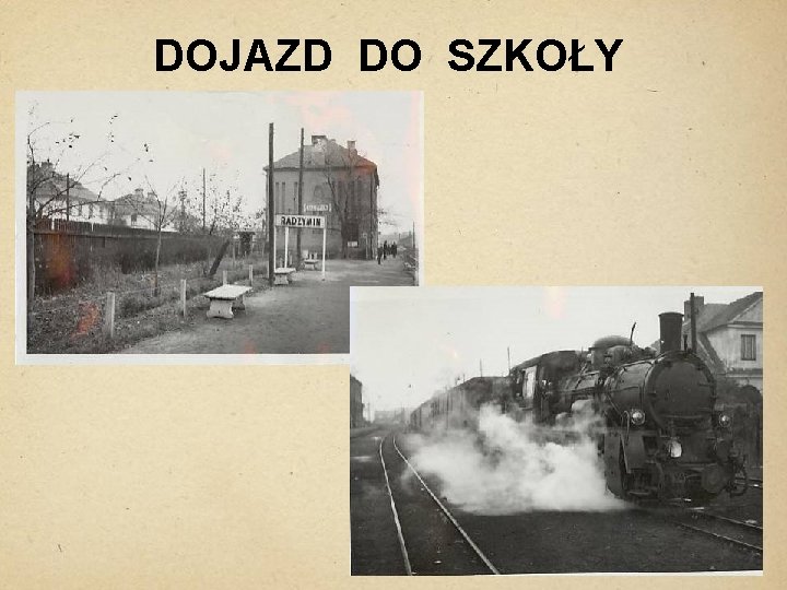 DOJAZD DO SZKOŁY 