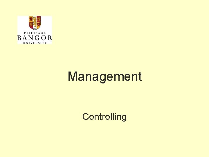 Management Controlling 