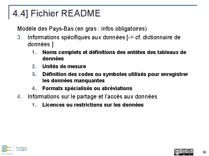 4. 4] Fichier README Modèle des Pays-Bas (en gras : infos obligatoires) 3. Informations