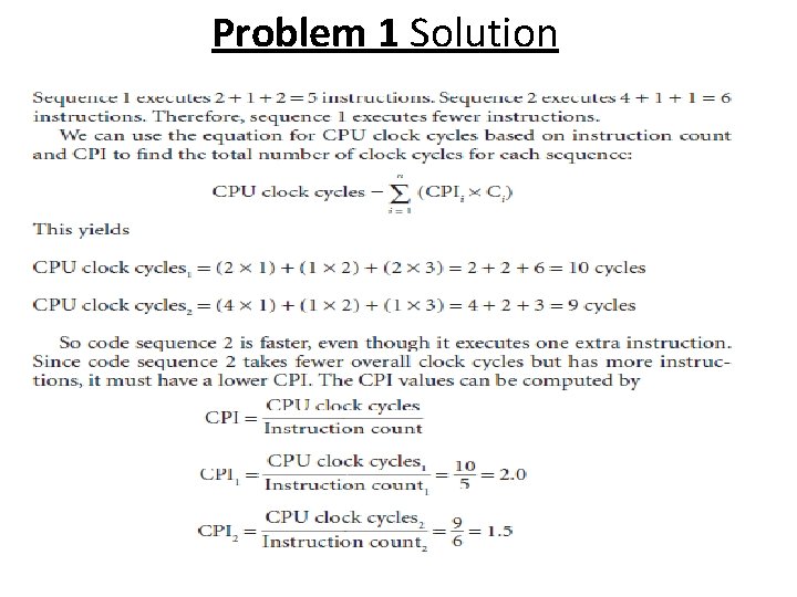 Problem 1 Solution 