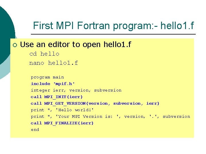 Morrison Mpi Introduction to Parallel Programming with MPI Morris Law