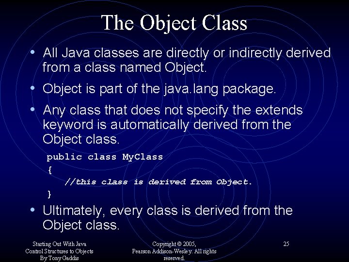 Starting Out With Java 5 Control Structures to