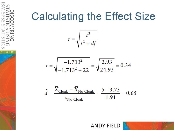Calculating the Effect Size 