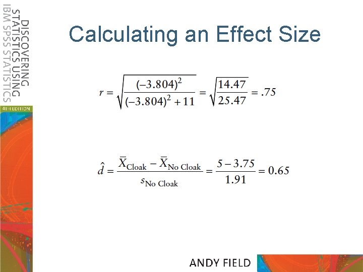 Calculating an Effect Size 