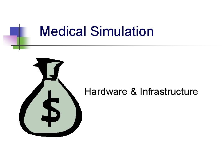 Medical Simulation Hardware & Infrastructure 