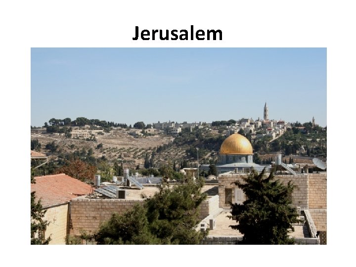 Jerusalem 