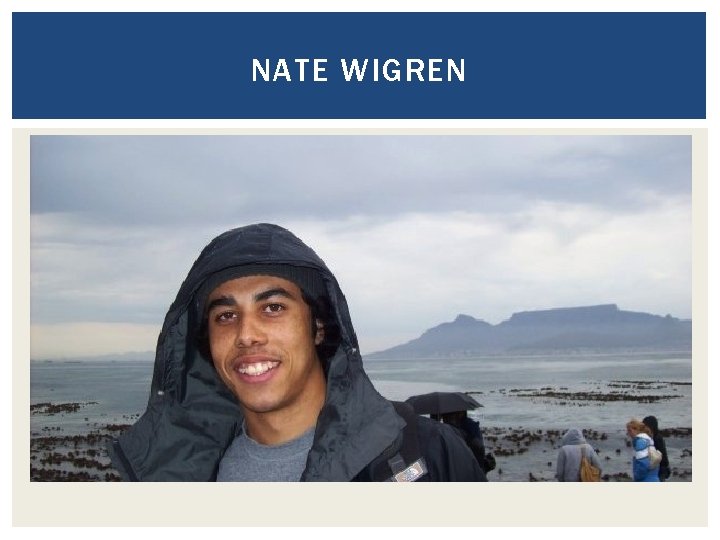 NATE WIGREN NATE WIGREN