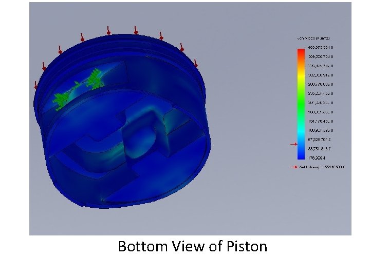 Bottom View of Piston 