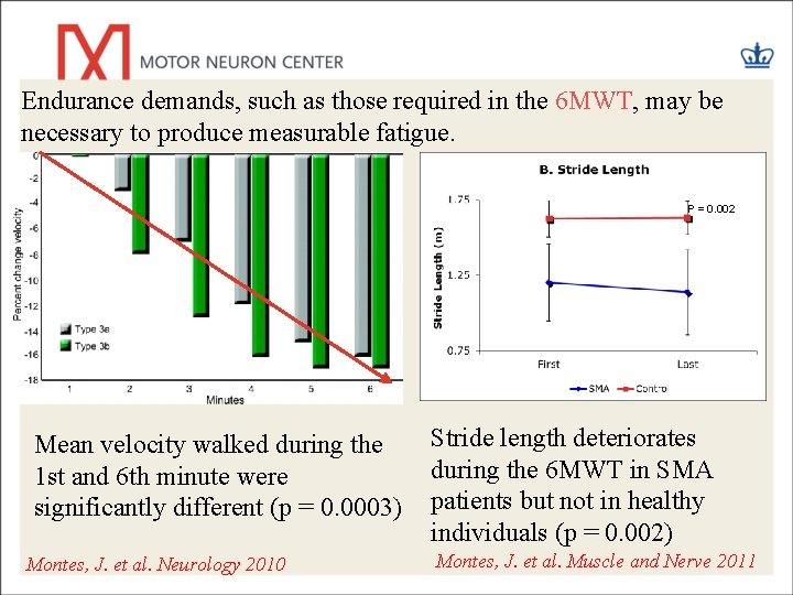 Endurance demands, such as those required in the 6 MWT, may be necessary to