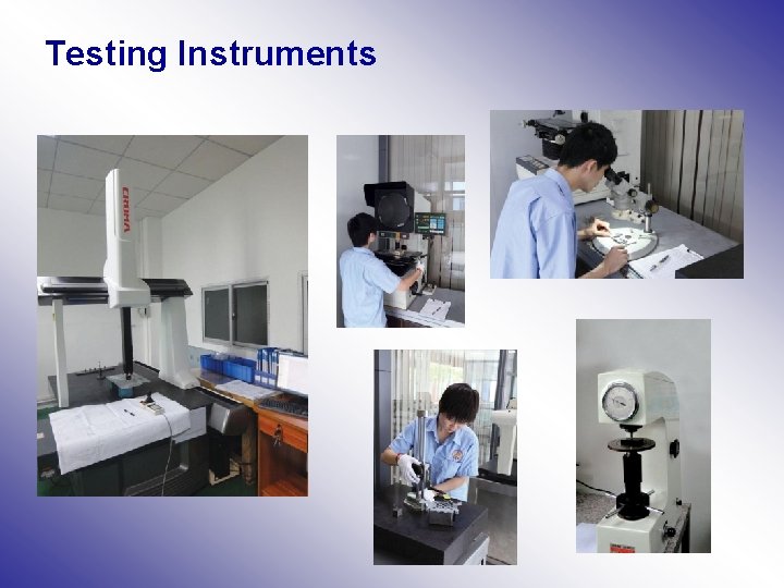 Testing Instruments 