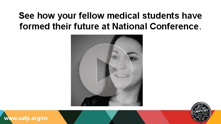 See how your fellow medical students have formed their future at National Conference. www.