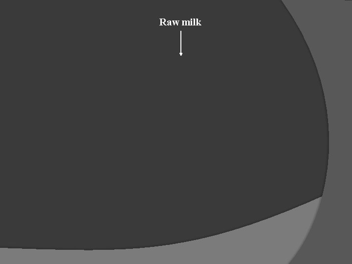 Raw milk 