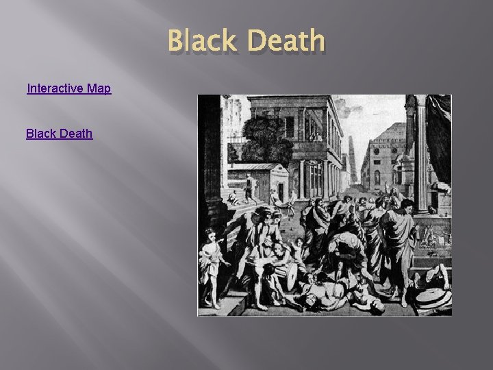 Black Death Interactive Map Black Death 
