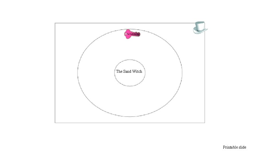 The Sand Witch Printable slide 