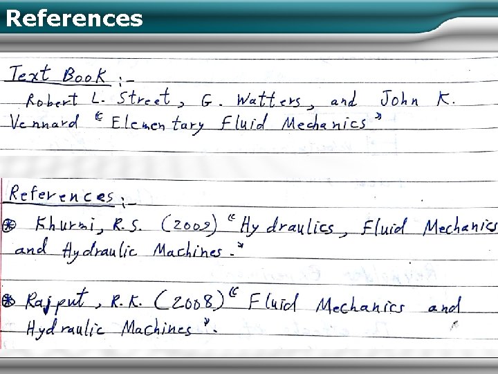 References References
