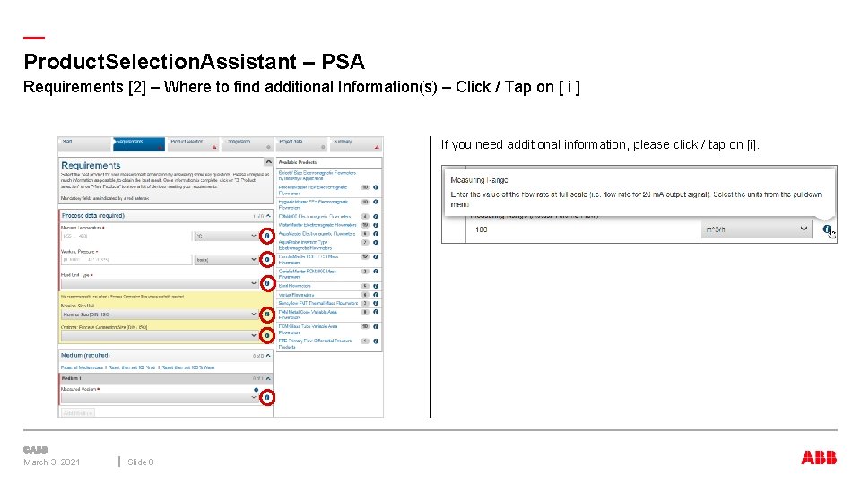 — Product. Selection. Assistant – PSA Requirements [2] – Where to find additional Information(s)