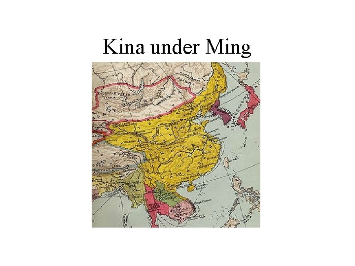 Kina under Ming 