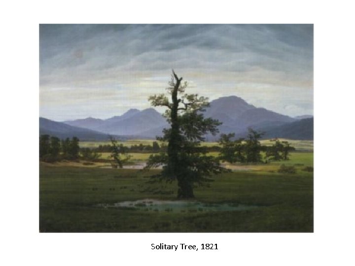 Solitary Tree, 1821 