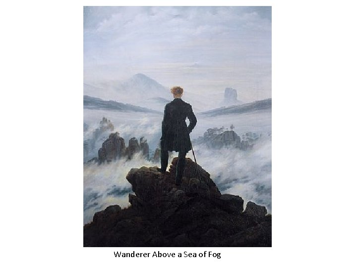 Wanderer Above a Sea of Fog 