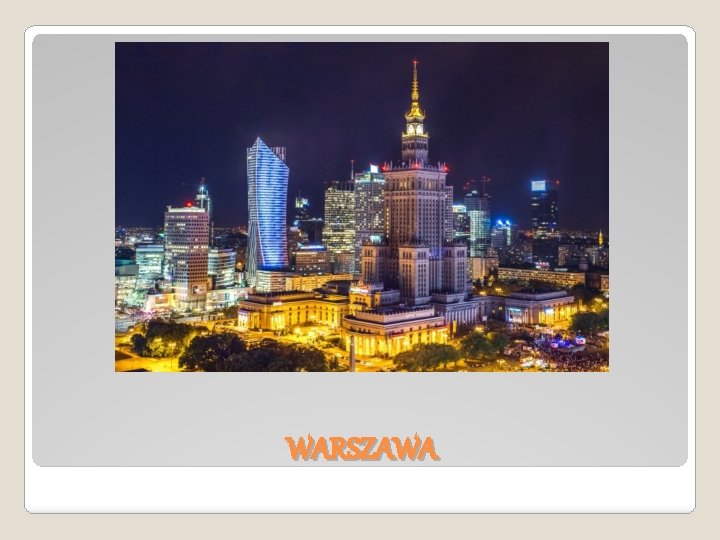 WARSZAWA 