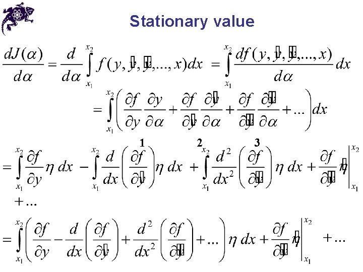 Stationary value 1 2 3 