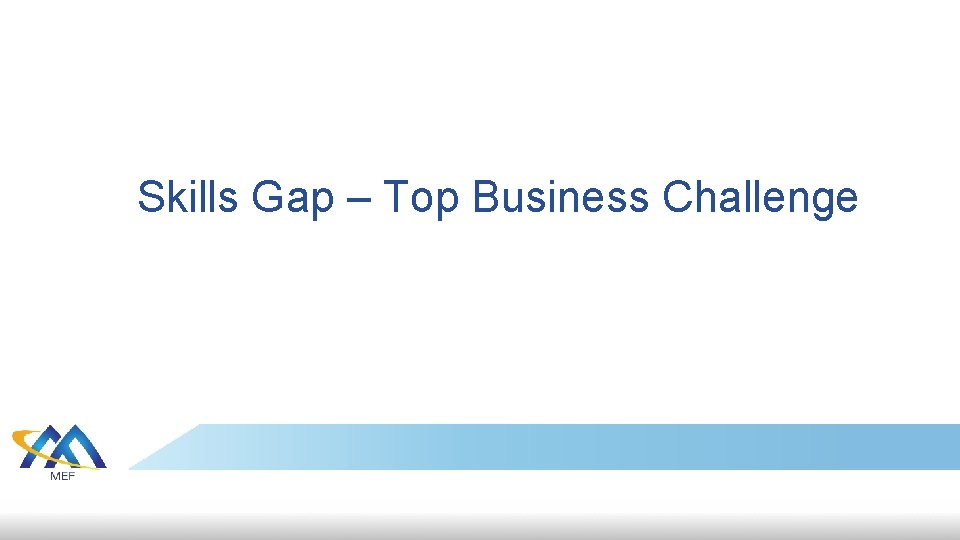 Skills Gap – Top Business Challenge 