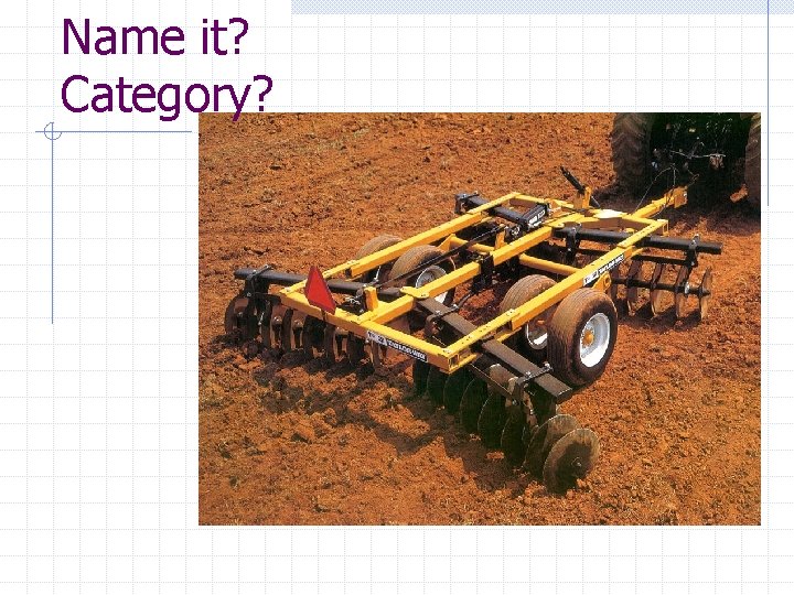 Name it? Category? 