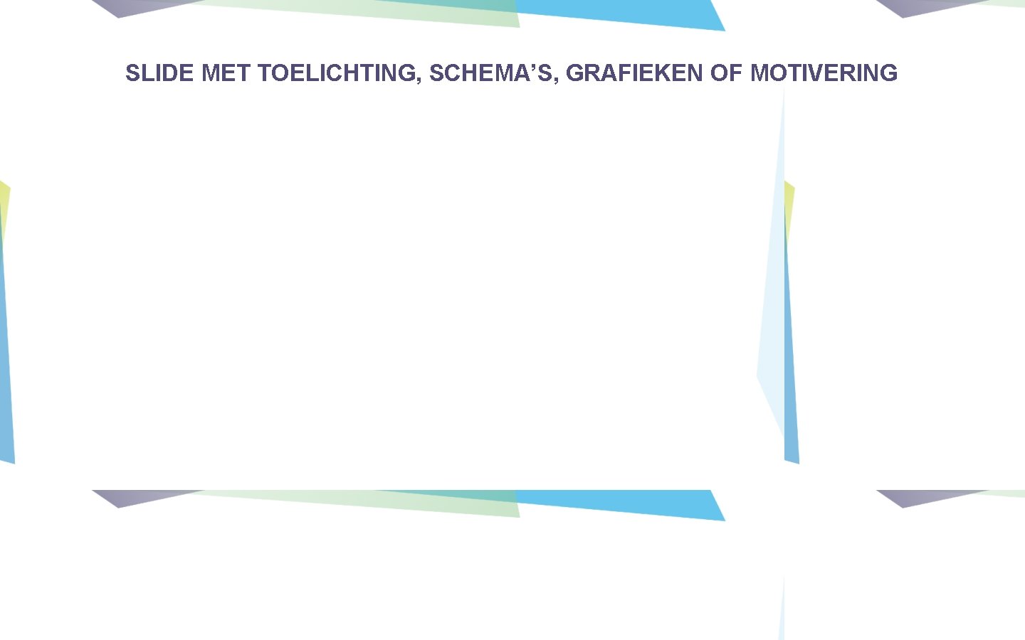 Actieplan businessmodel SLIDE MET TOELICHTING, SCHEMA’S, GRAFIEKEN OF MOTIVERING 