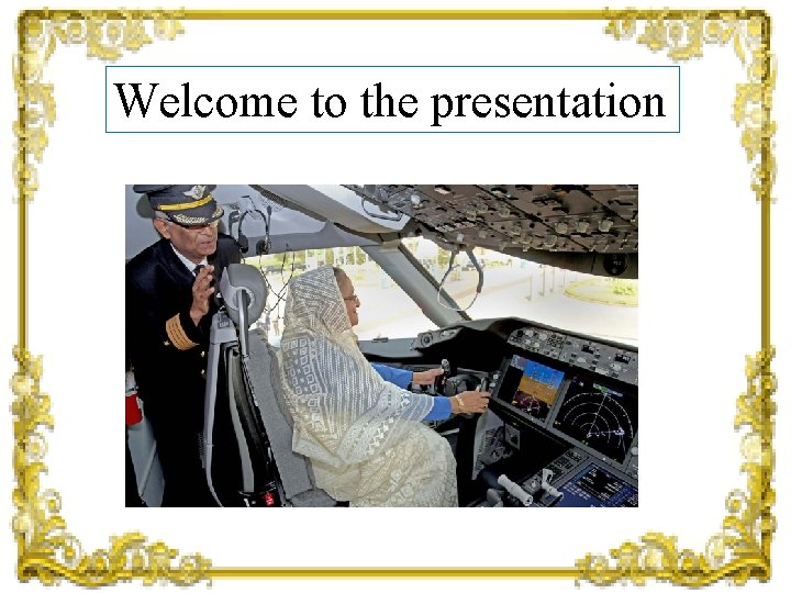 Welcome to the presentation 