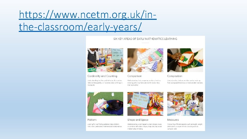 https: //www. ncetm. org. uk/inthe-classroom/early-years/ 