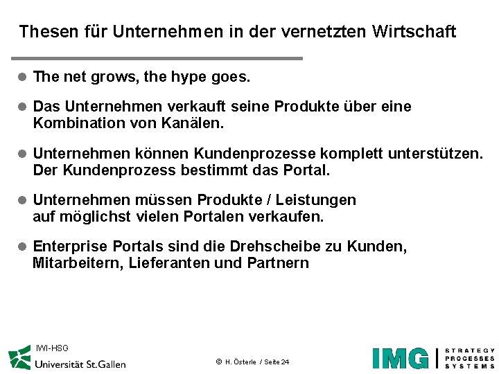 Thesen für Unternehmen in der vernetzten Wirtschaft l The net grows, the hype goes.