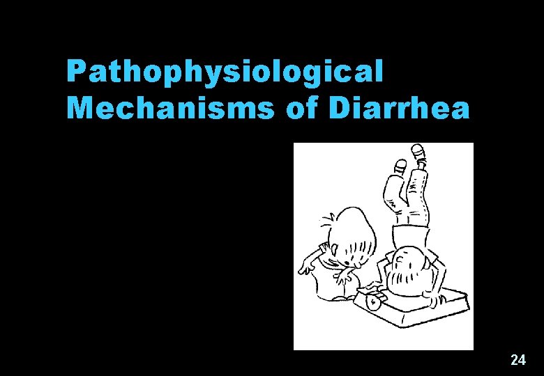 Pathophysiological Mechanisms of Diarrhea 24 