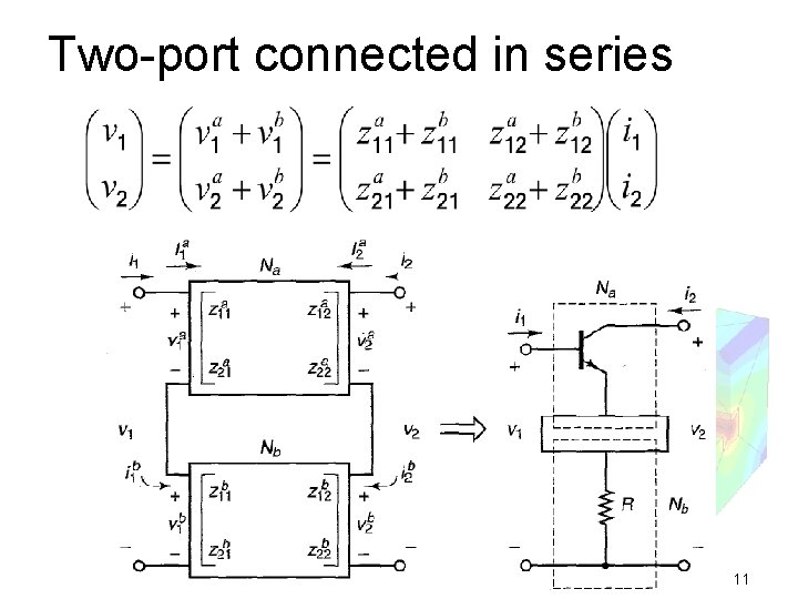 Two-port connected in series 11 