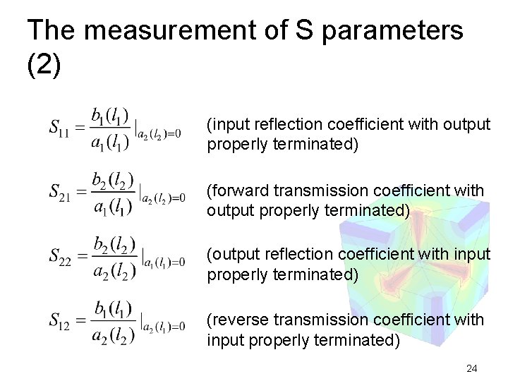 ENE 428 Microwave Engineering Lecture 9 Scattering parameters