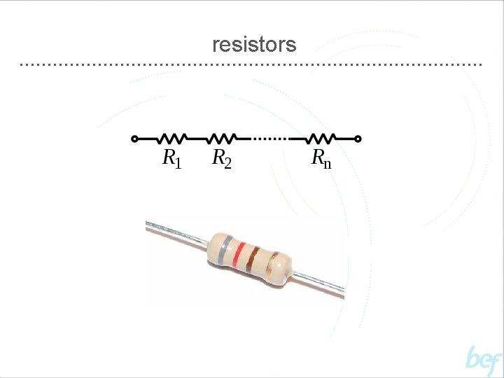 resistors 