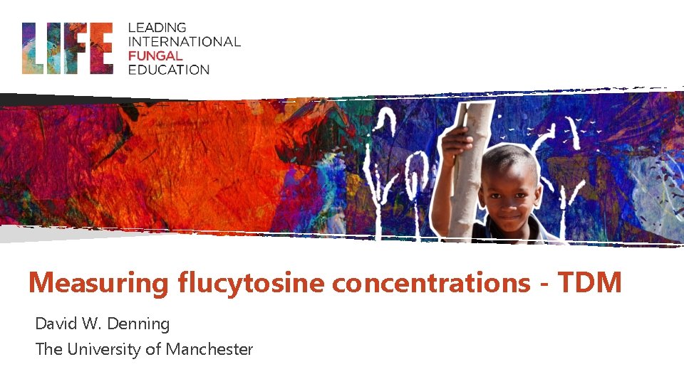 Measuring flucytosine concentrations - TDM David W. Denning The University of Manchester 