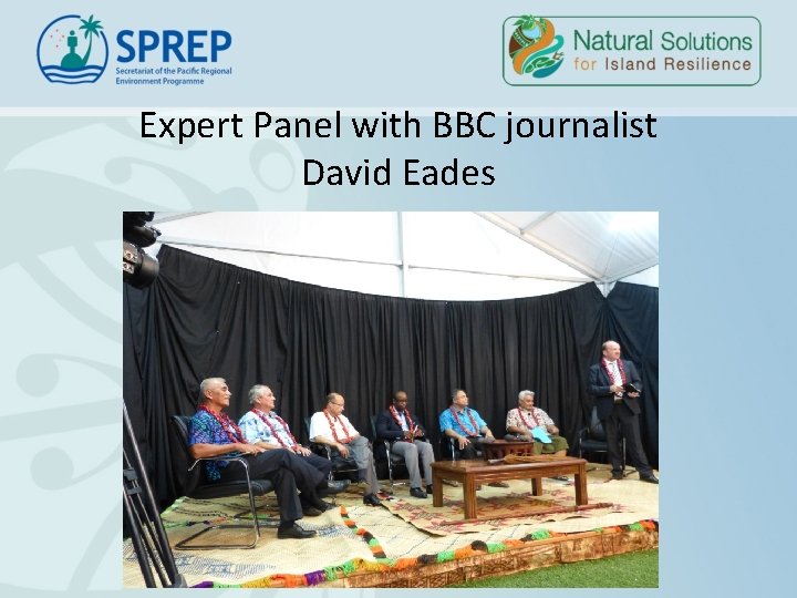 Expert Panel with BBC journalist David Eades Expert Panel with BBC journalist David Eades