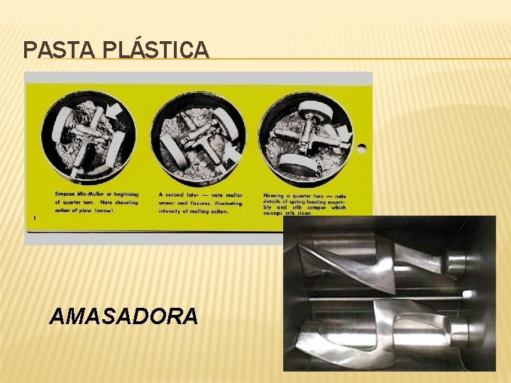 PASTA PLÁSTICA AMASADORA 