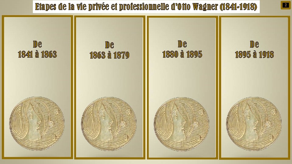 Etapes de la vie privée et professionnelle d’Otto Wagner (1841 -1918) 13 juillet 1841