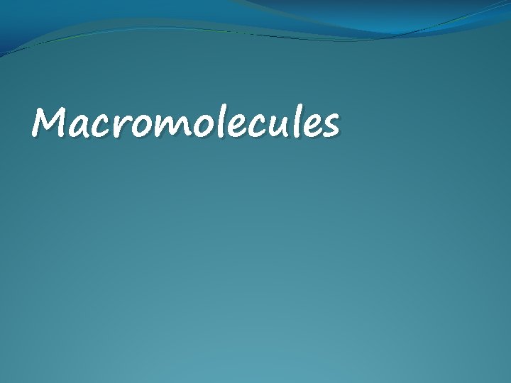 Macromolecules 