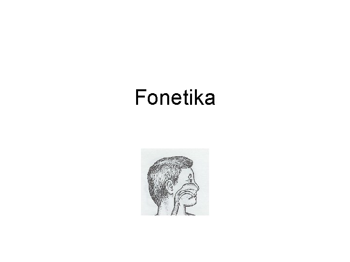 Fonetika 