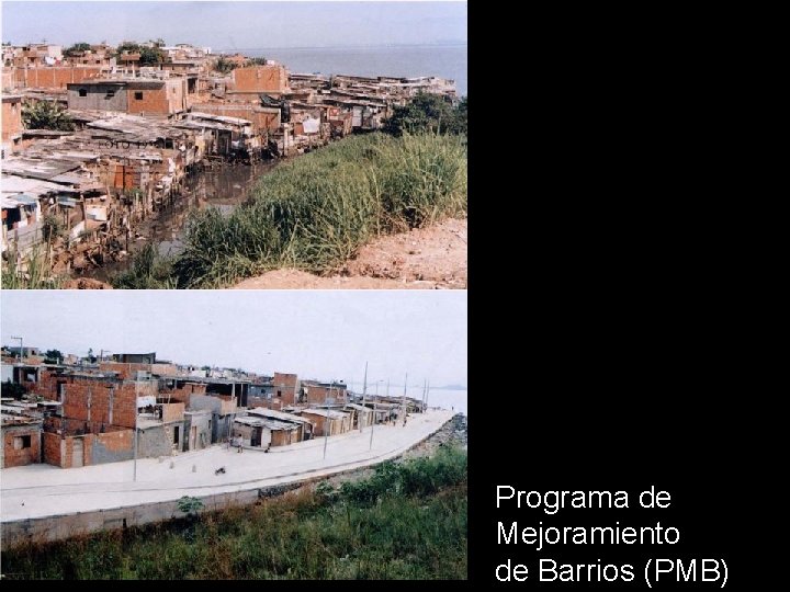 Programa de Mejoramiento de Barrios (PMB) 