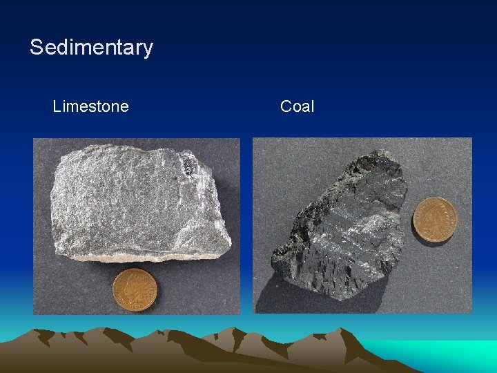 Sedimentary Limestone Coal 