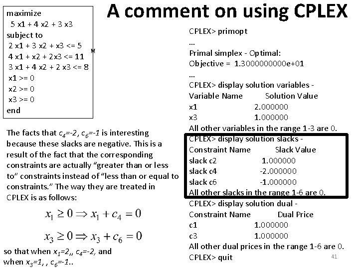 maximize 5 x 1 + 4 x 2 + 3 x 3 subject to